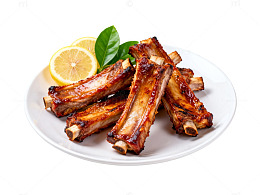 烤肋排美食片