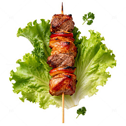 烤肉串美食片