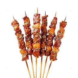 烧烤串美食片
