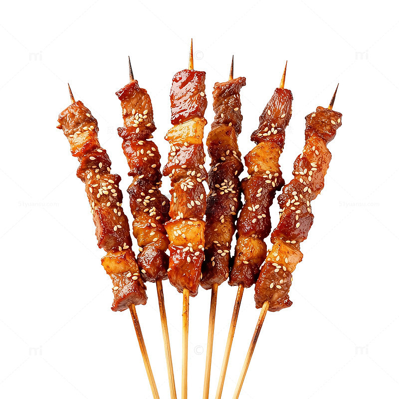 烧烤串美食片