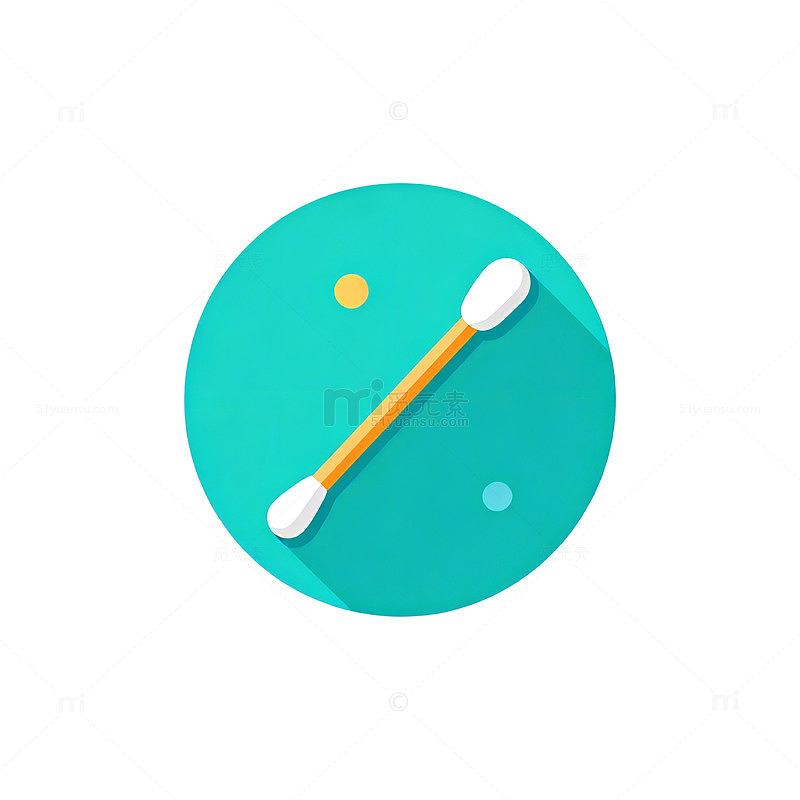 简约棉签图标设计