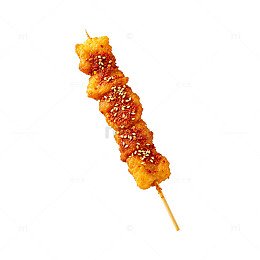 烤串美食插画风格图片