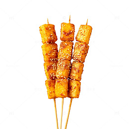 烤串豆腐美食小吃