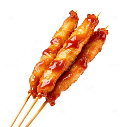 美味烤串小吃美食