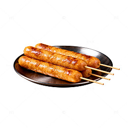 烤肠美食作品