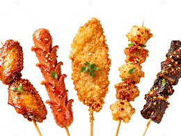 炸串美食小吃美食图片