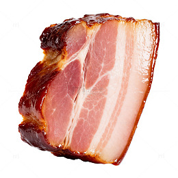 熏制火腿肉美食