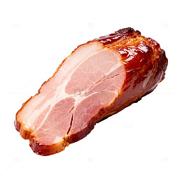 熏制猪肉美食片