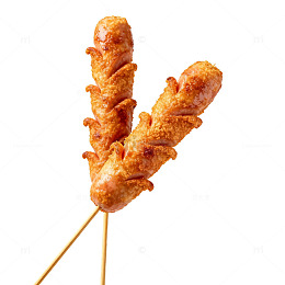 炸鸡串美食小吃炸物