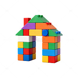 积木搭建童趣小屋