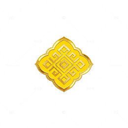 黄金花纹装饰图案