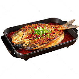 香辣烤鱼美食片