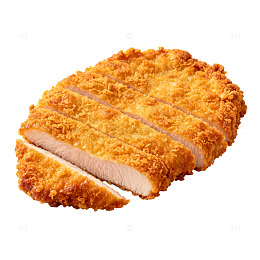 金黄炸鸡排美食片