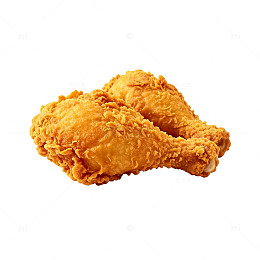 金黄色炸鸡美食图片