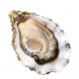 生蚝特写海鲜美食