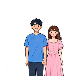 情侣牵手日常520