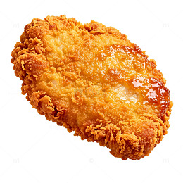 金黄色炸鸡美食片