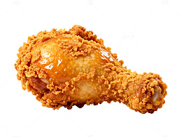 金黄炸鸡美食片