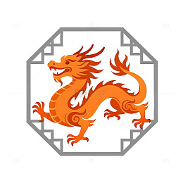 中国龙图标设计素材