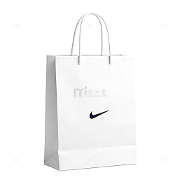 简约风Nike购物袋设计元素