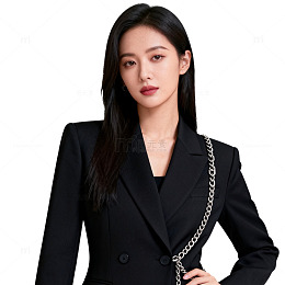 职业女性正装肖像