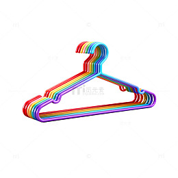 彩虹衣架时尚创意家居用品