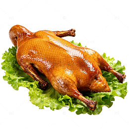 美味烤鸭美食片