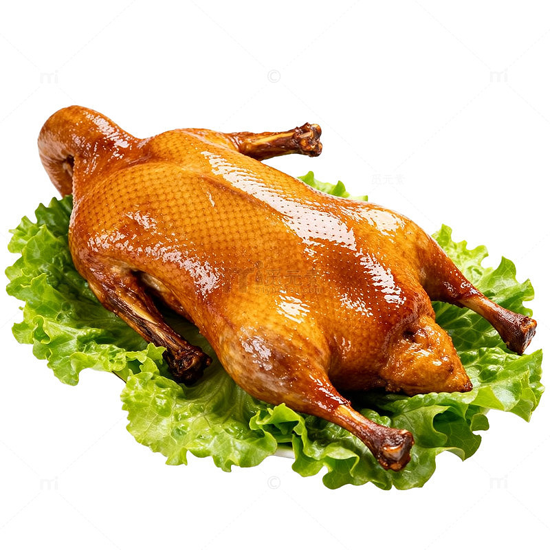 美味烤鸭美食片