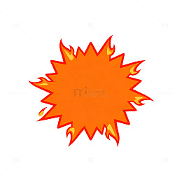 火焰爆炸效果图标