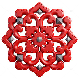 中国传统花卉图案设计元素