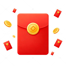 红包金币装饰图案设计元素