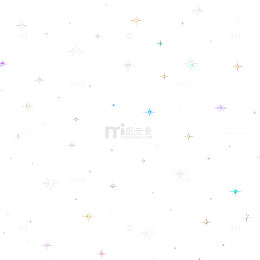 星光闪烁夜空背景