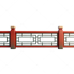 传统中式栏杆设计元素