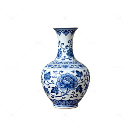 青花瓷花瓶