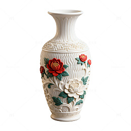 中式花瓶陶瓷工艺品
