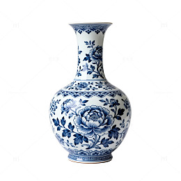青花瓷花瓶
