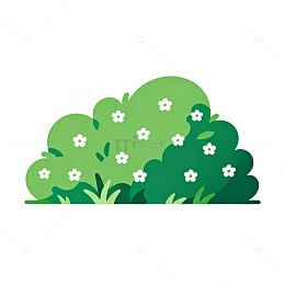 简约绿植插画设计素材