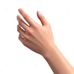 简约手部特写素材