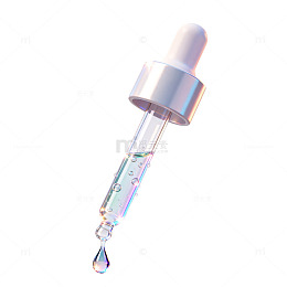 透明滴管精华液护肤用品