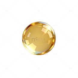 金球特写光泽质感图