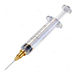 透明注射器医疗用具
