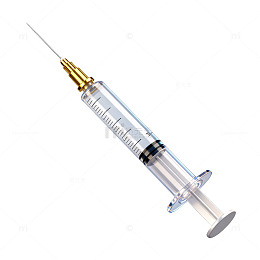 透明注射器医疗用具