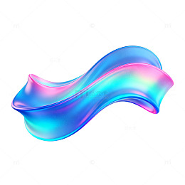 炫彩流动流体艺术图案