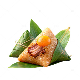 美味粽子美食片