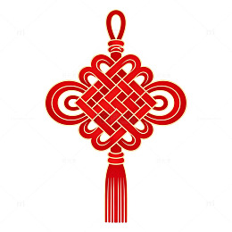 中国结传统图案矢量装饰元素