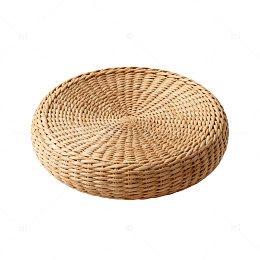 编织圆形坐垫草编工艺品