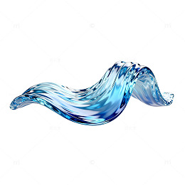 水波动态效果设计元素