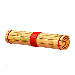 竹材捆扎图示