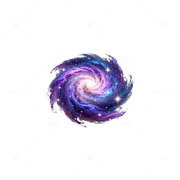 星空星系艺术图案