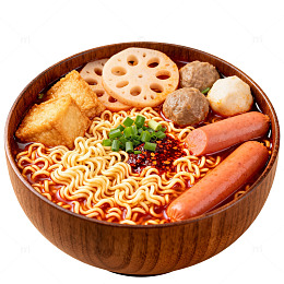 美食方便面火锅